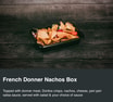 French Doner Nachos Box