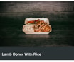 Lamb Doner with Rice
